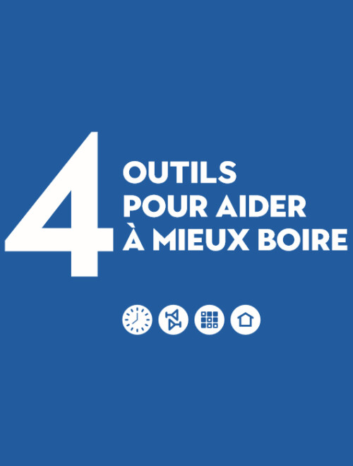 4 outils pour aider à mieux boire