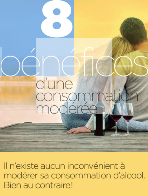8 bénéfices d’une consommation modérée