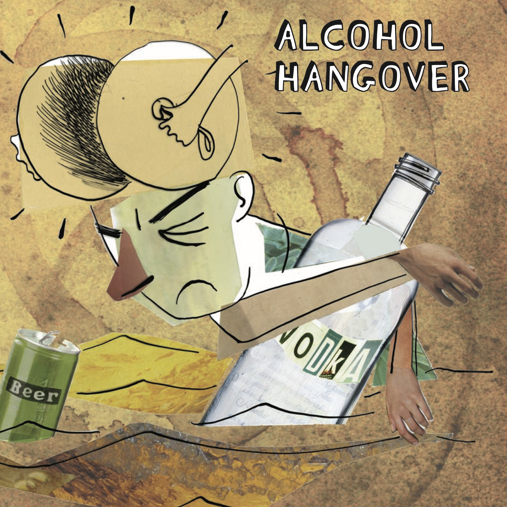 Alcohol hangover (young people version)