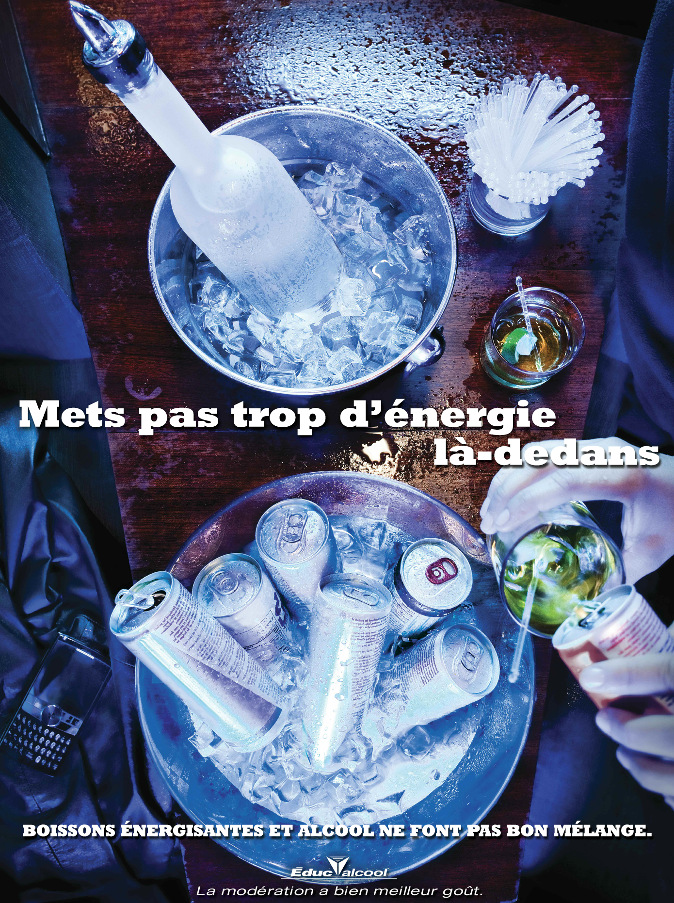 Mets pas trop d’énergie