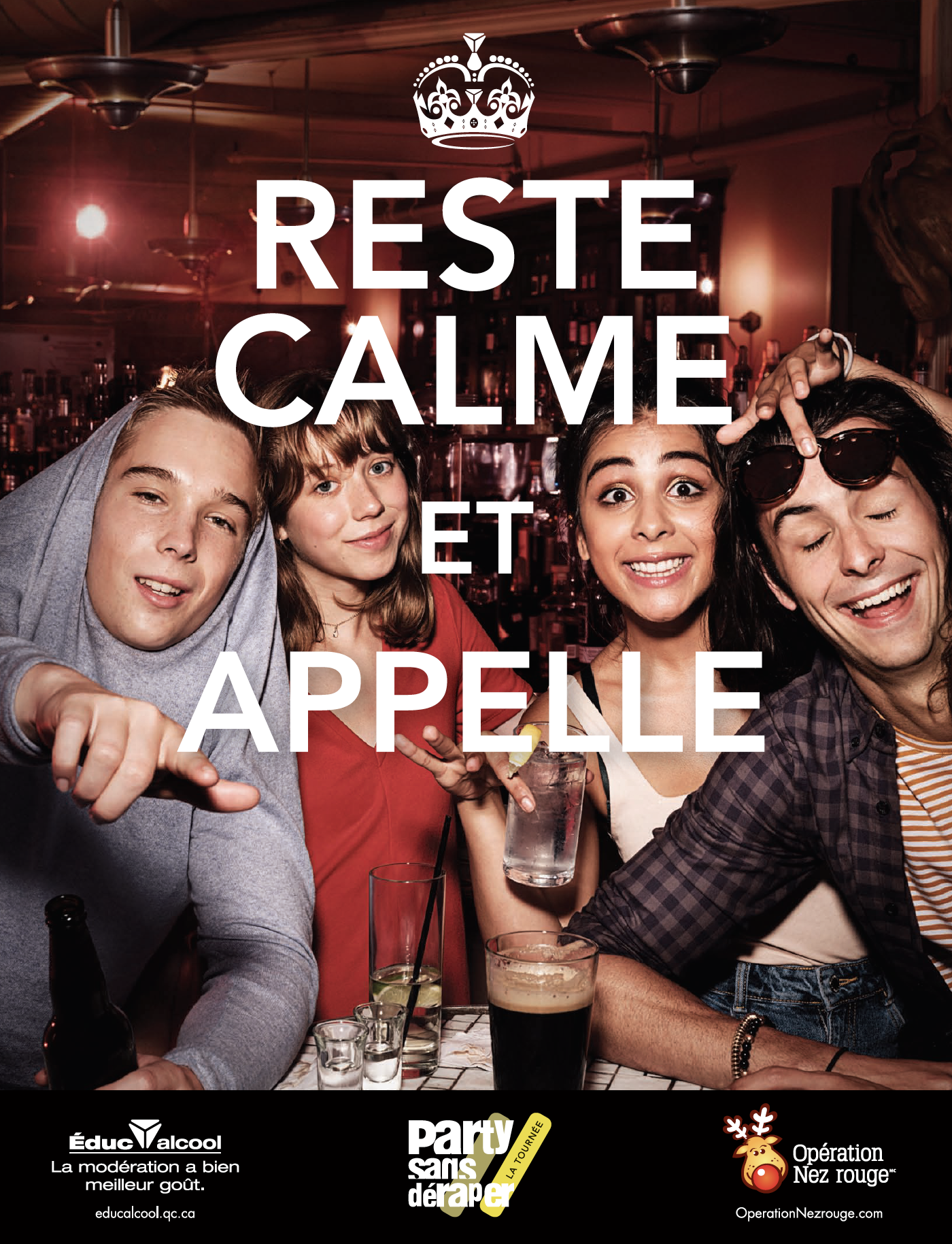 Reste calme et appelle
