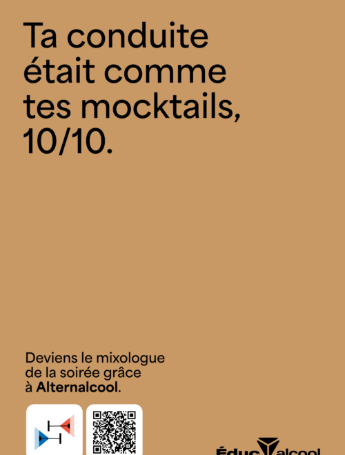 Ta conduite, comme tes cocktails | imprimable