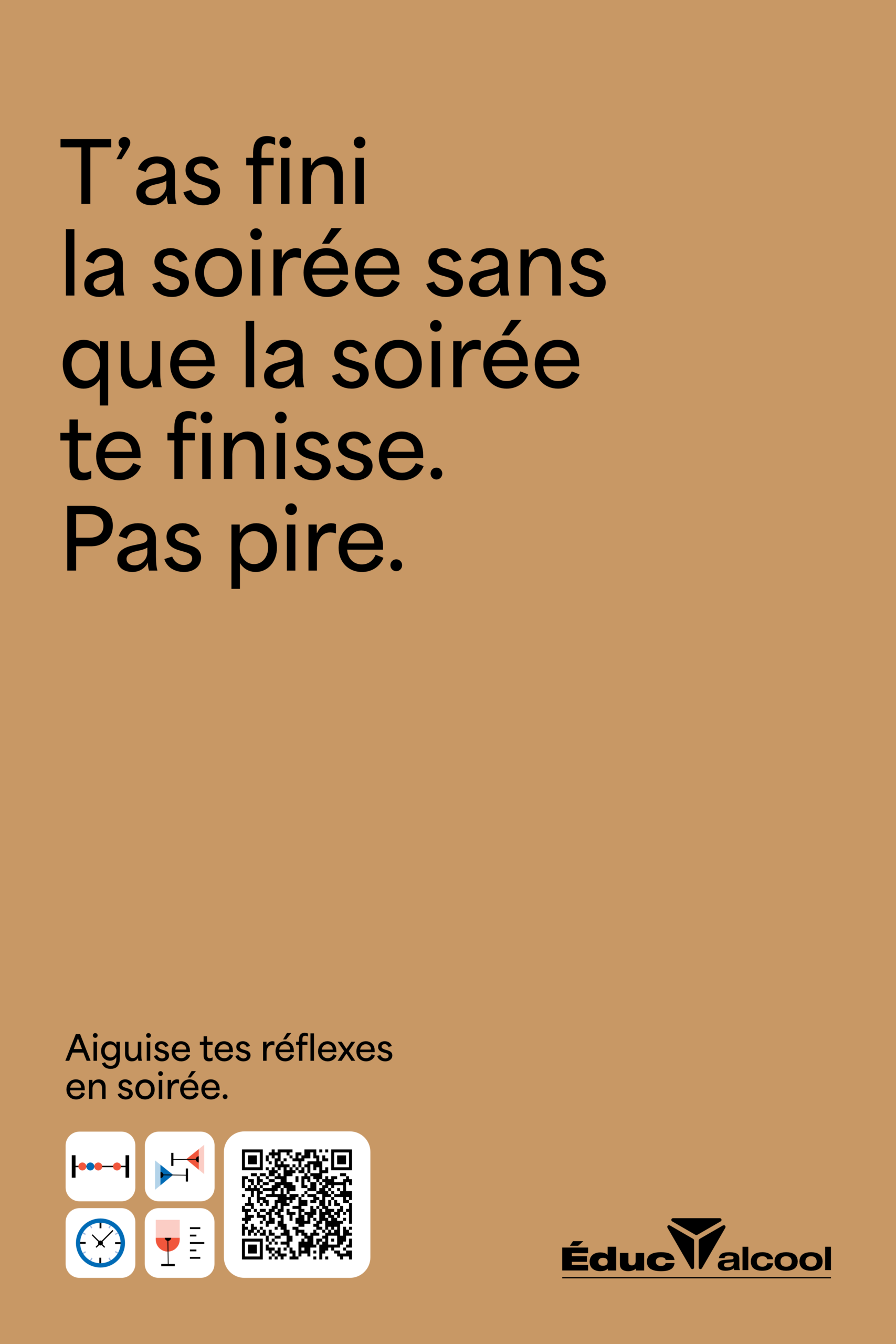 T&rsquo;as bien fini la soirée | imprimable