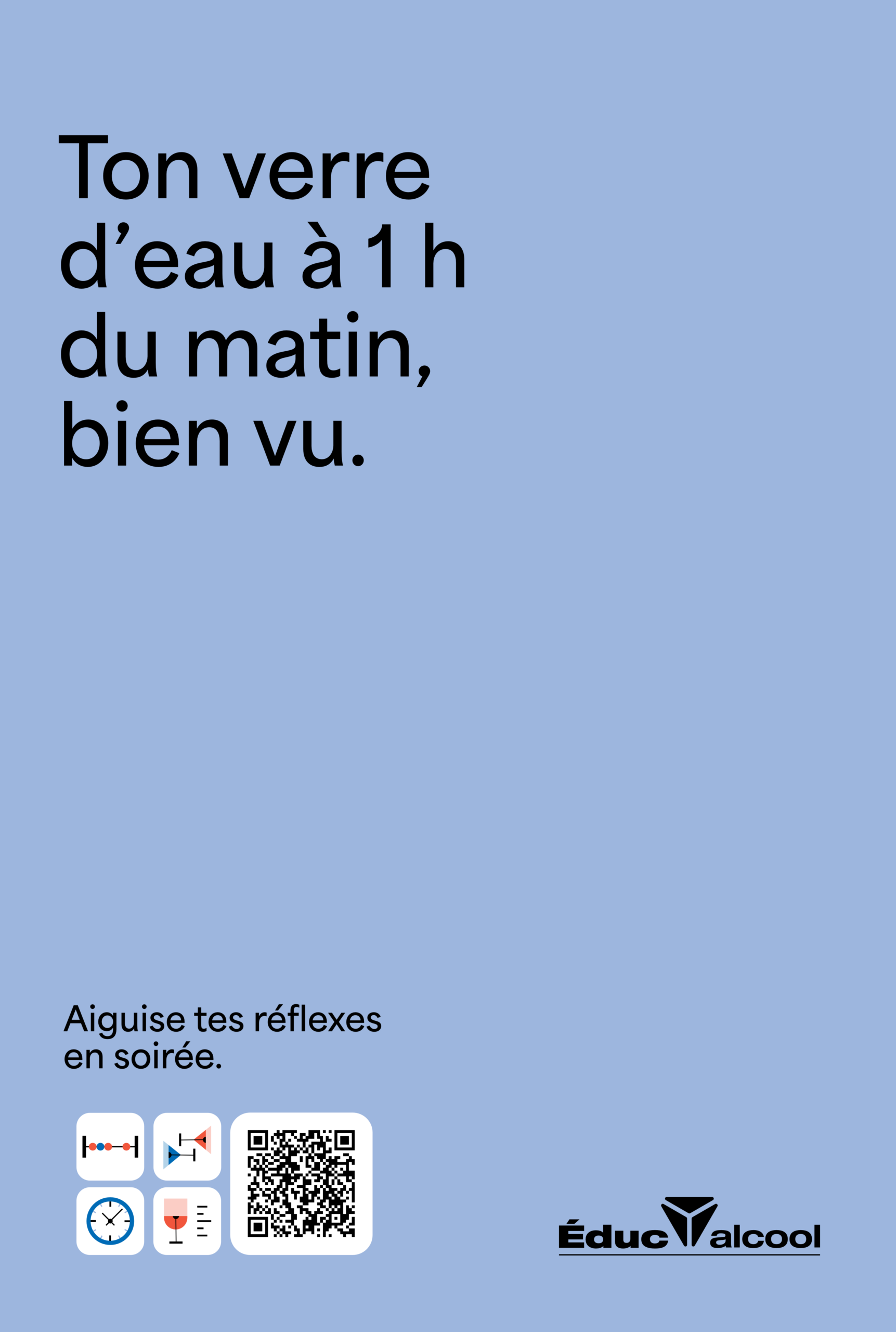 Ton verre d&rsquo;eau à 1h du matin | imprimable